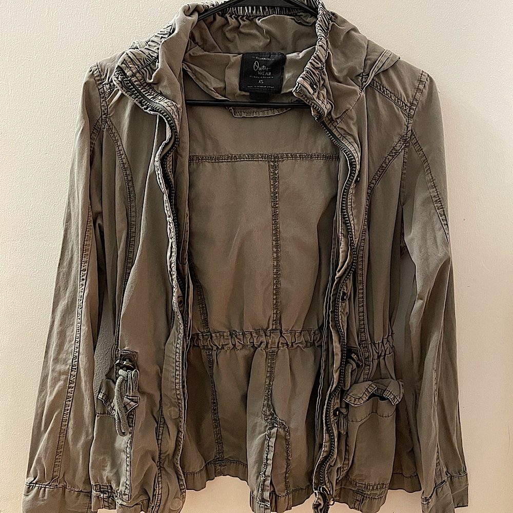 Cotton On olive utility jacket